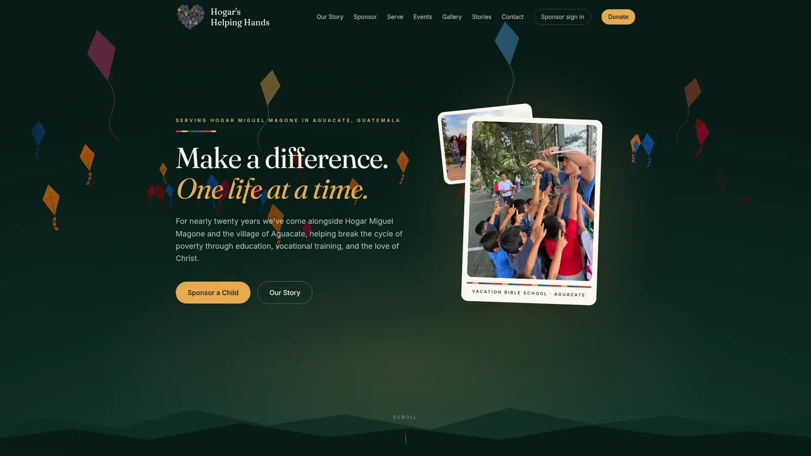 Hogar’s Helping Hands website built by Nexvato