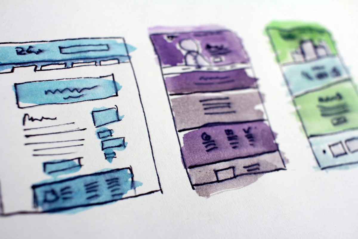 Developer optimizing website code and page load speed for better conversions