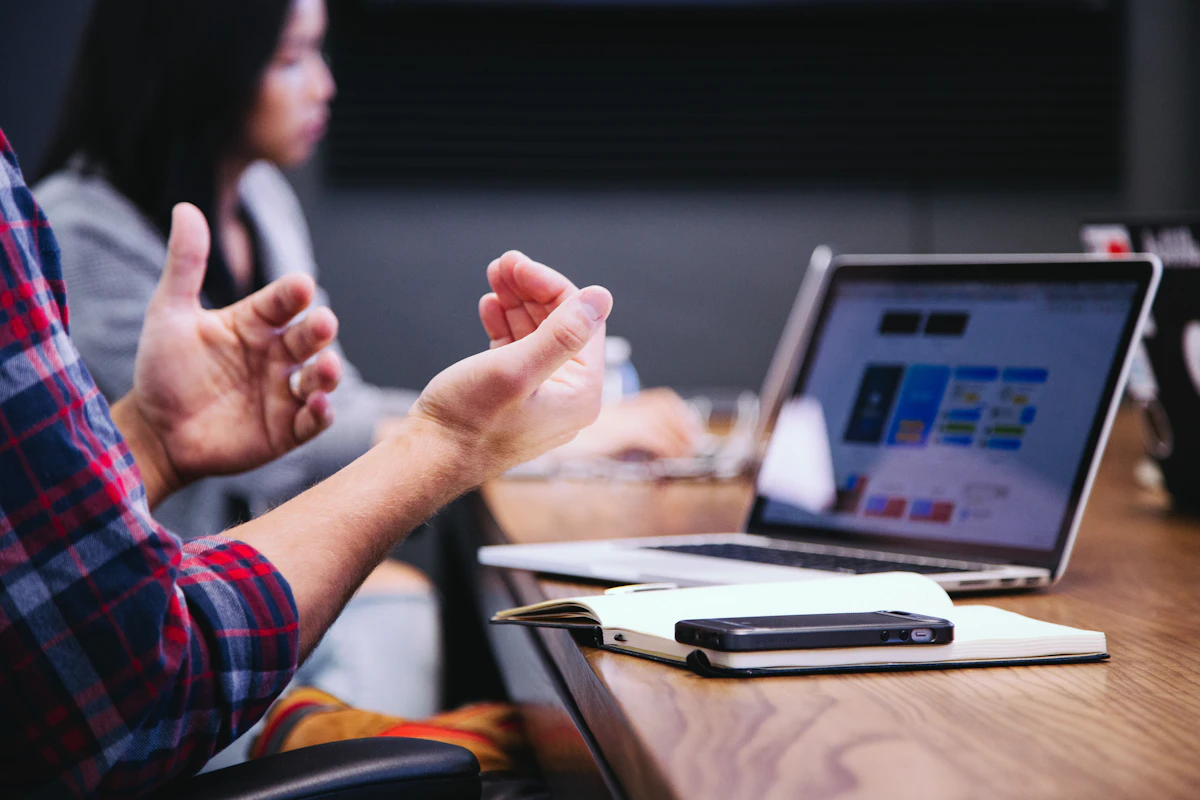 Sales handshake after closing a deal sourced through automated CRM follow-up